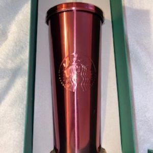 Starbucks Rose Gold Stainless Cold Cup